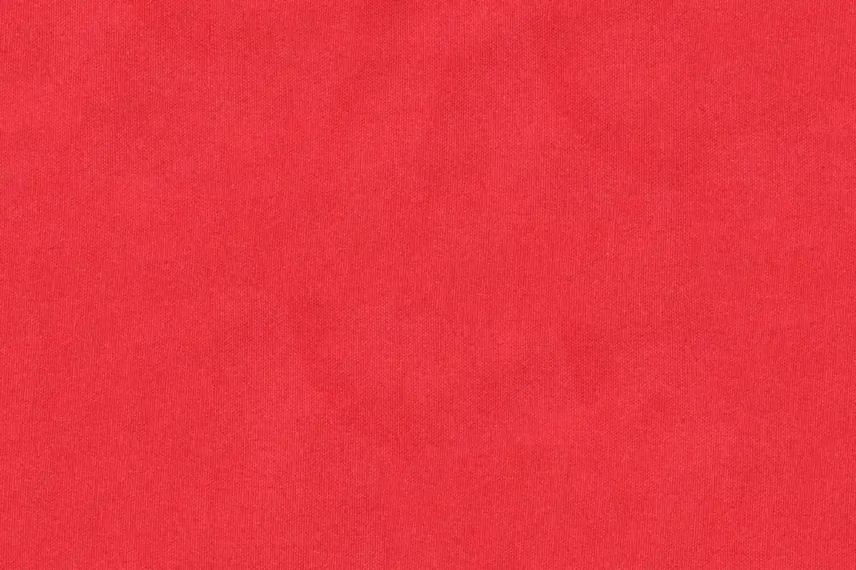 Close-up of red fabric texture